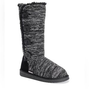 Women’s Black Liza Pull On Slouch Muk Luks Boots sz. 10